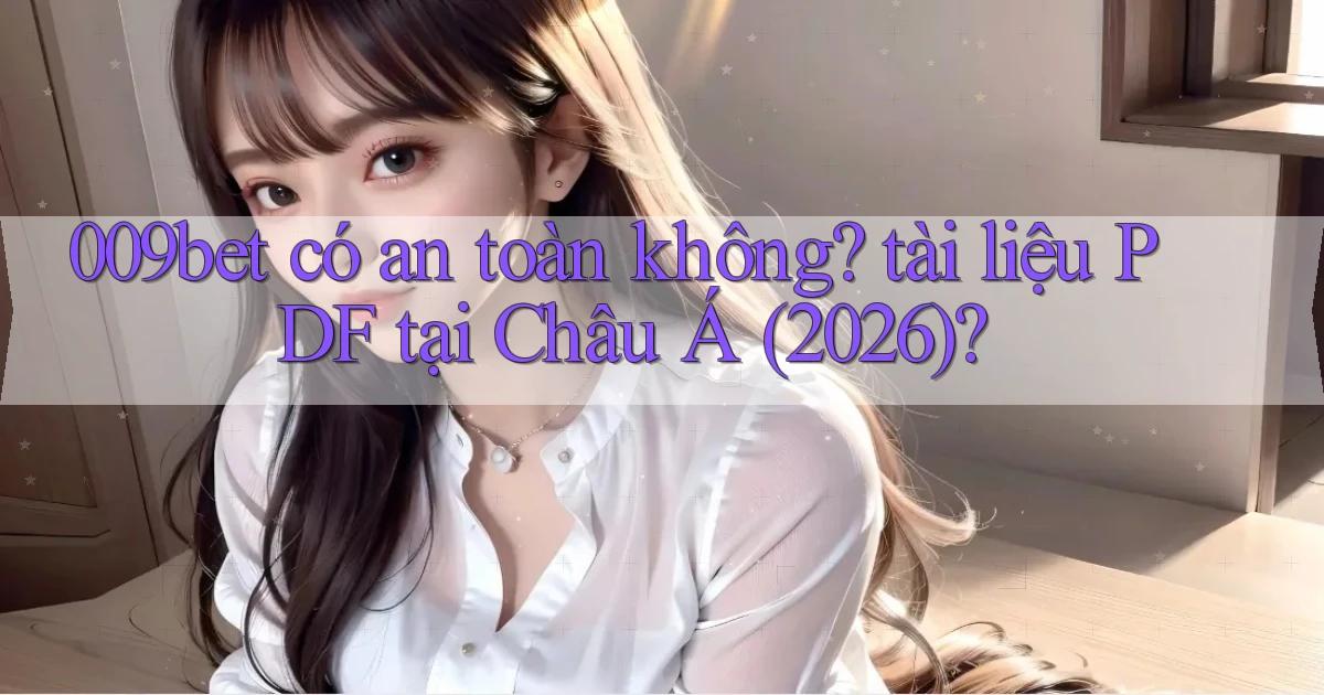 009bet có an toàn không tài liệu PDF tại Châu Á (2026)