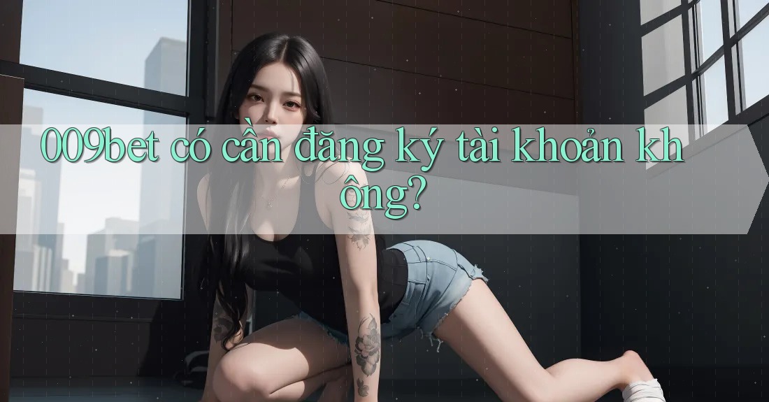 009bet có cần đăng ký tài khoản không?