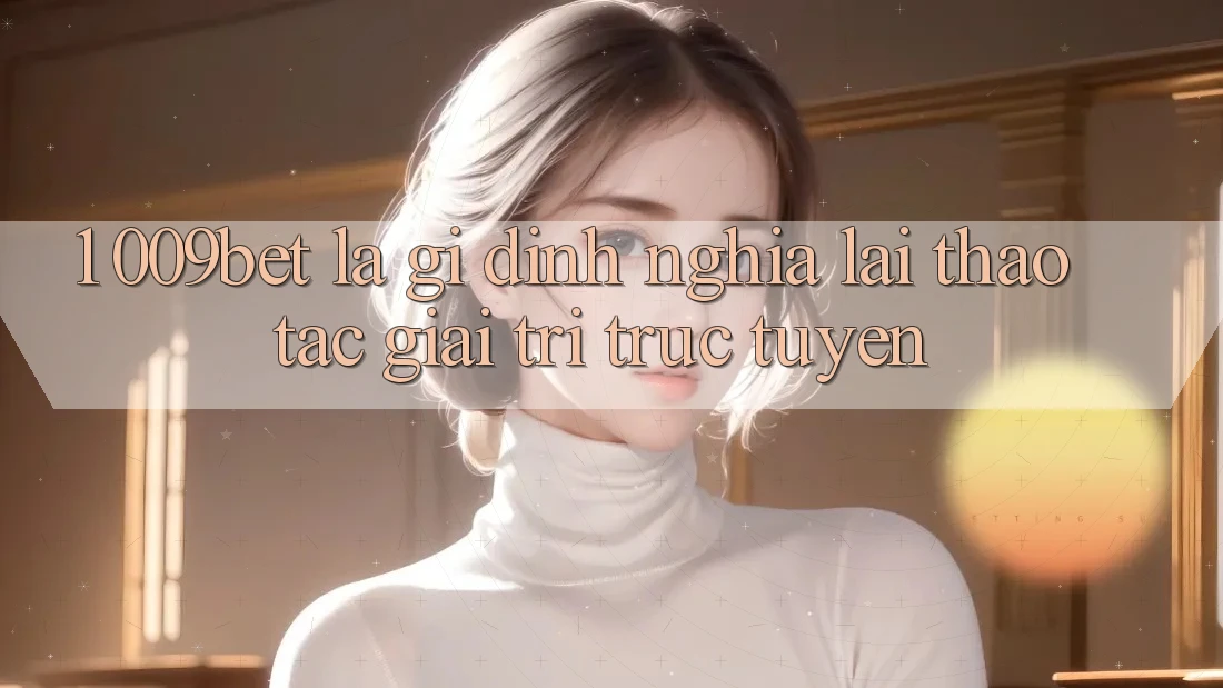 1. 009bet Là Gì? Định Nghĩa Lại Thao tác Giải Trí Trực Tuyến