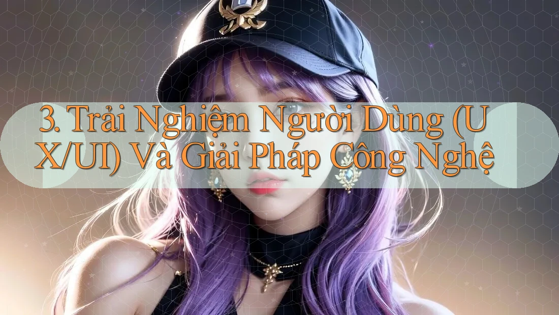 3. Trải Nghiệm Người Dùng (UX/UI) Và Giải Pháp Công Nghệ 3. Trải Nghiệm Người Dùng (UX/UI) Và Giải Pháp Công Nghệ
