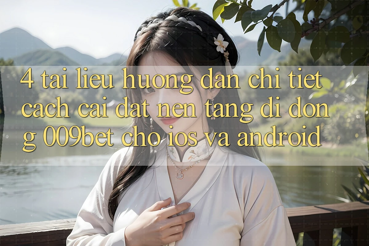 4. Tài liệu hướng dẫn Chi Tiết Cách Cài đặt Nền tảng di động 009bet Cho iOS Và Android