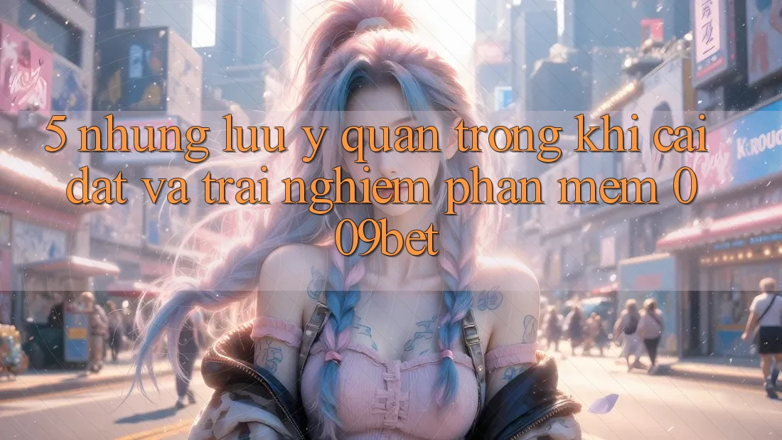 5. Những Lưu Ý Quan Trọng Khi Cài đặt Và Trải nghiệm Phần mềm 009bet