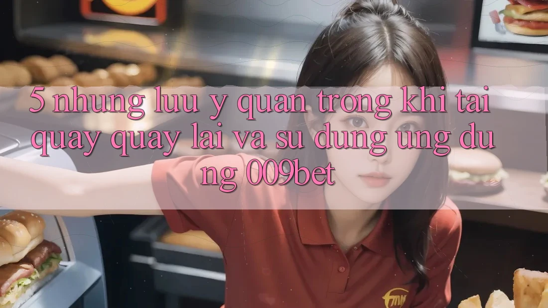5. Những Lưu Ý Quan Trọng Khi Tải quay quay lại Và Sử Dụng Ứng dụng 009bet