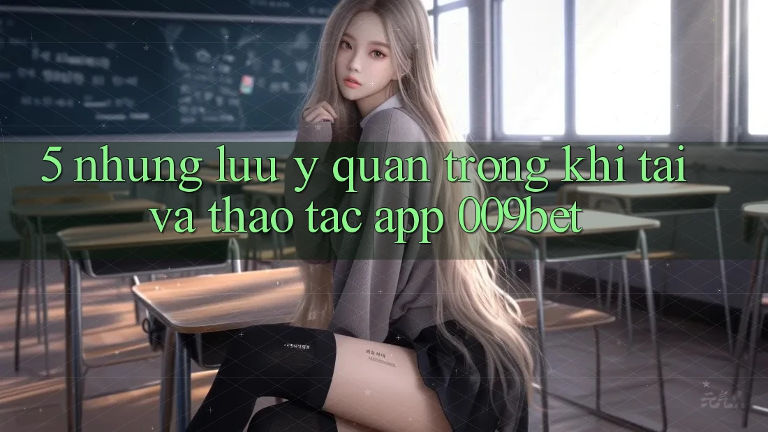 5. Những Lưu Ý Quan Trọng Khi Tải Và Thao tác App 009bet