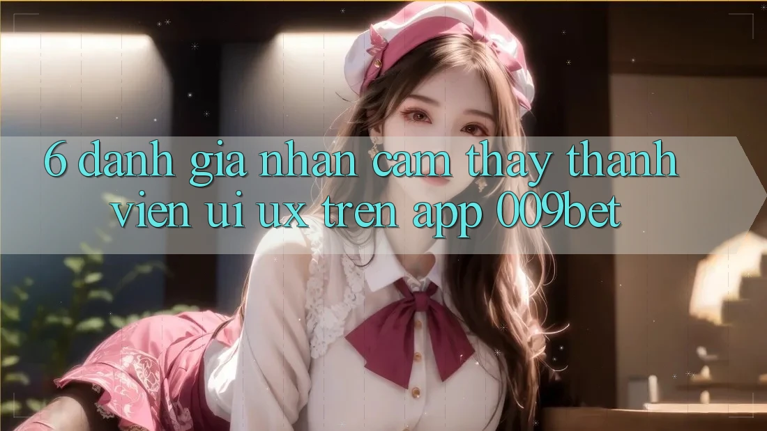 6. Đánh Giá Nhận cảm thấy Thành viên (UI/UX) Trên App 009bet