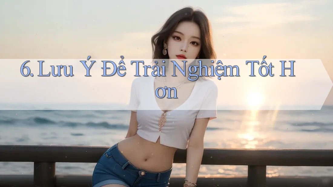 6. Lưu Ý Để Trải Nghiệm Tốt Hơn 6. Lưu Ý Để Trải Nghiệm Tốt Hơn