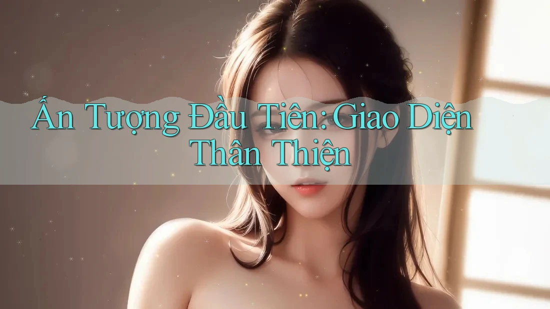 Ấn Tượng Đầu Tiên: Giao Diện Thân Thiện