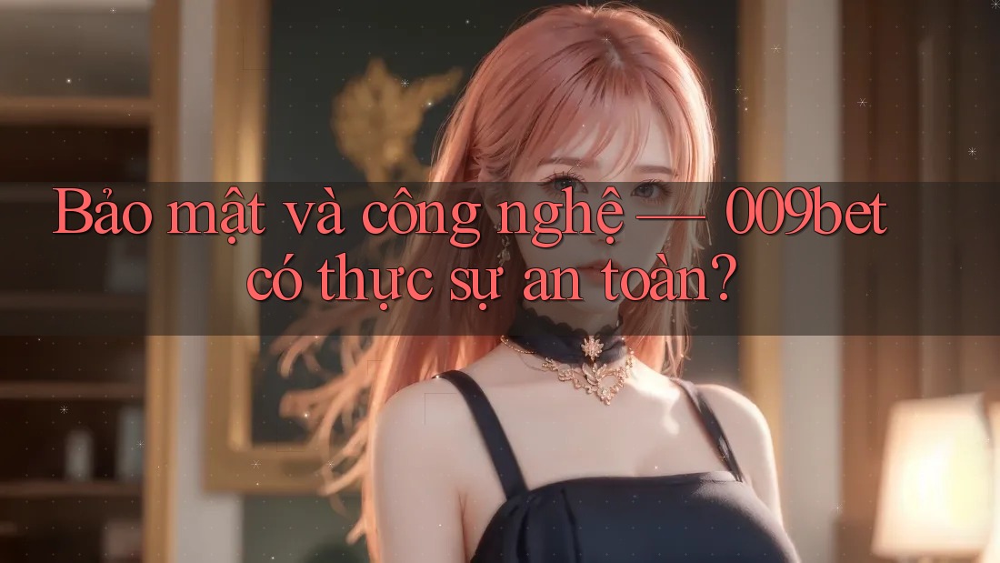 Bảo mật và công nghệ — 009bet có thực sự an toàn? Bảo mật và công nghệ — 009bet có thực sự an toàn?
