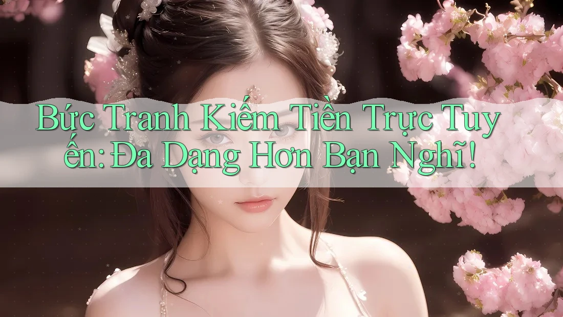 Bức Tranh Kiếm Tiền Trực Tuyến: Đa Dạng Hơn Bạn Nghĩ!