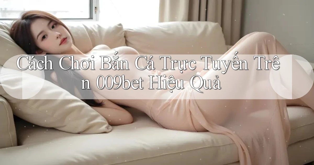 cách chơi bắn cá trực tuyến trên 009bet hiệu quả