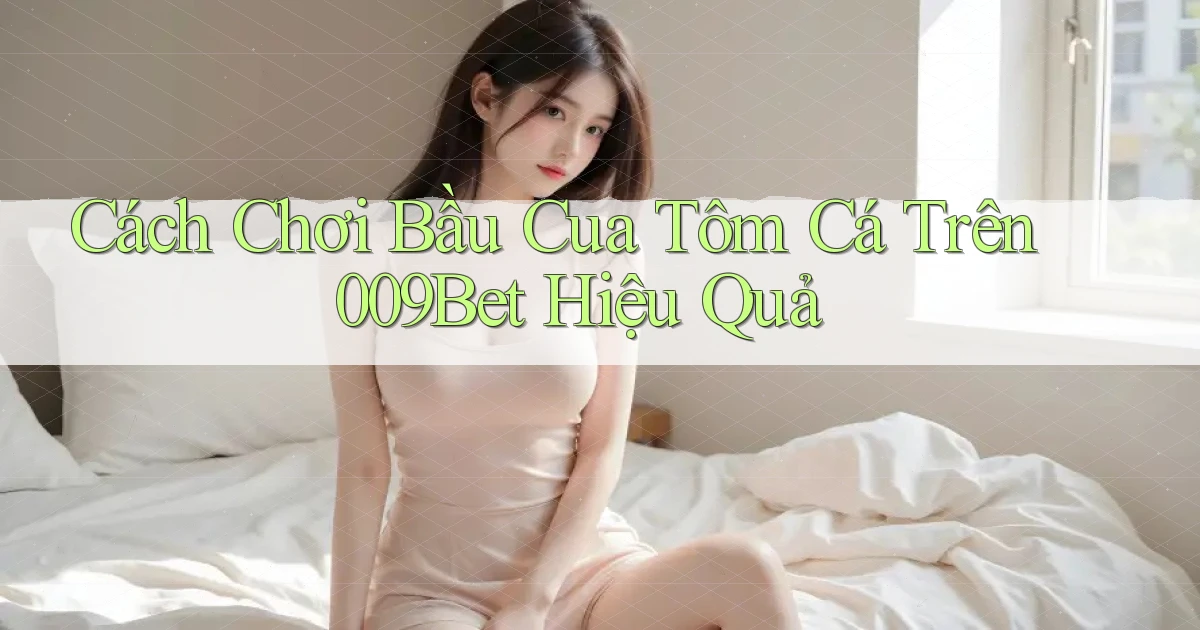 cách chơi bầu cua tôm cá trên 009bet hiệu quả