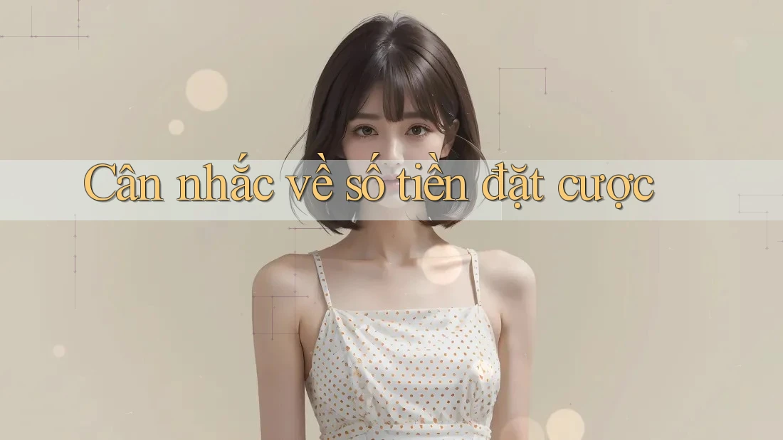 Cân nhắc về số tiền đặt cược Cân nhắc về số tiền đặt cược