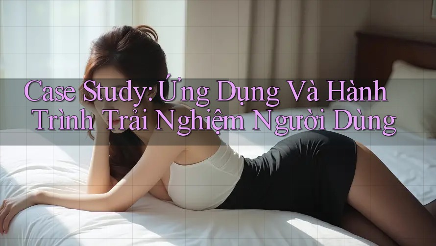 Case Study: Ứng Dụng Và Hành Trình Trải Nghiệm Người Dùng