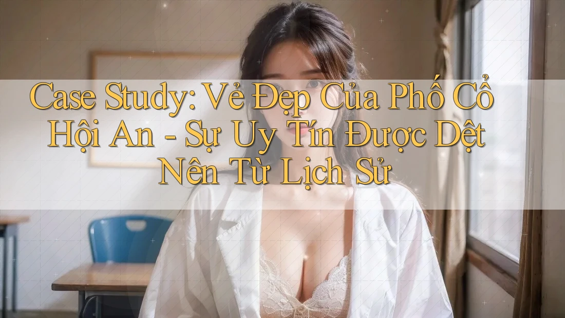Case Study: Vẻ Đẹp Của Phố Cổ Hội An - Sự Uy Tín Được Dệt Nên Từ Lịch Sử
