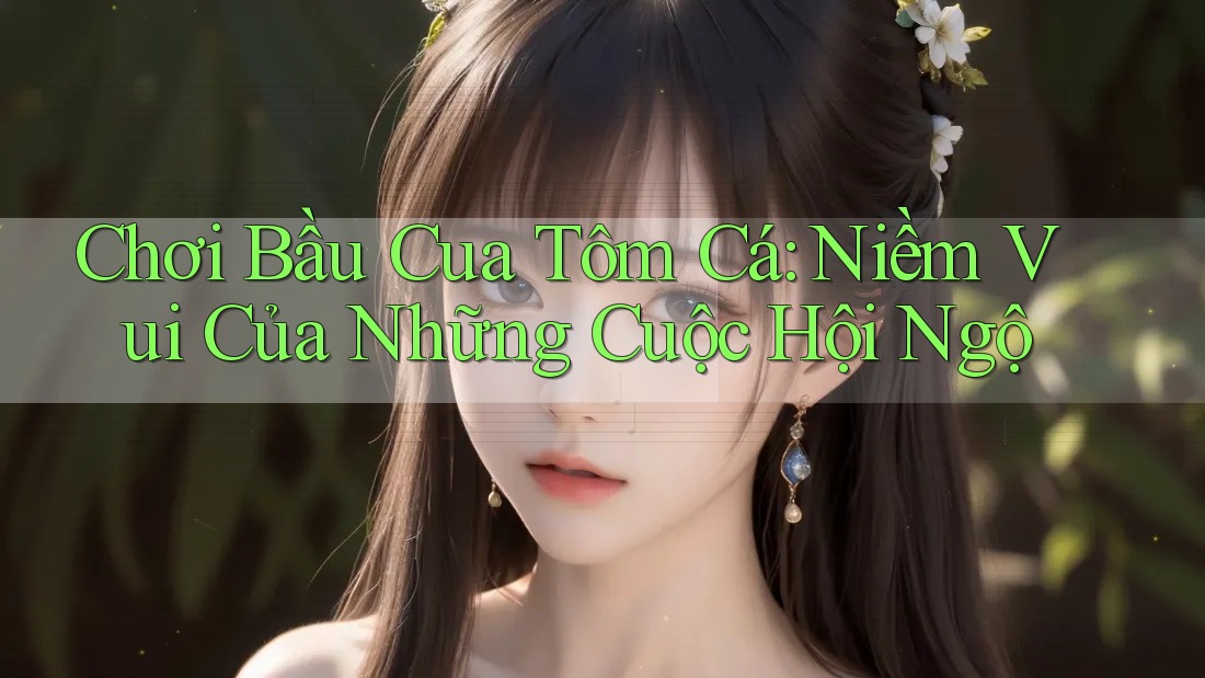 Chơi Bầu Cua Tôm Cá: Niềm Vui Của Những Cuộc Hội Ngộ