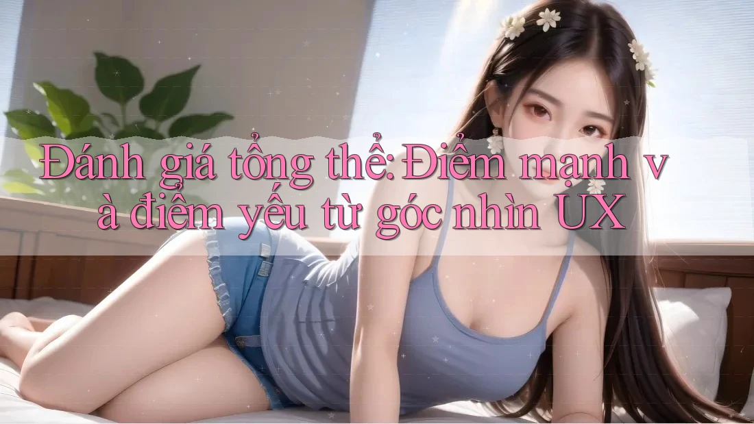 Đánh giá tổng thể: Điểm mạnh và điểm yếu từ góc nhìn UX