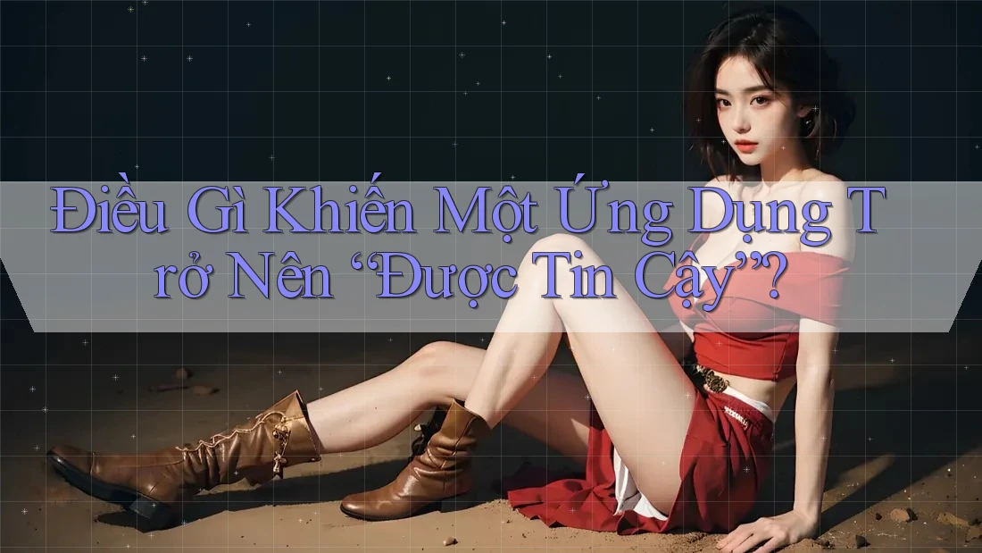 Điều Gì Khiến Một Ứng Dụng Trở Nên “Được Tin Cậy”?
