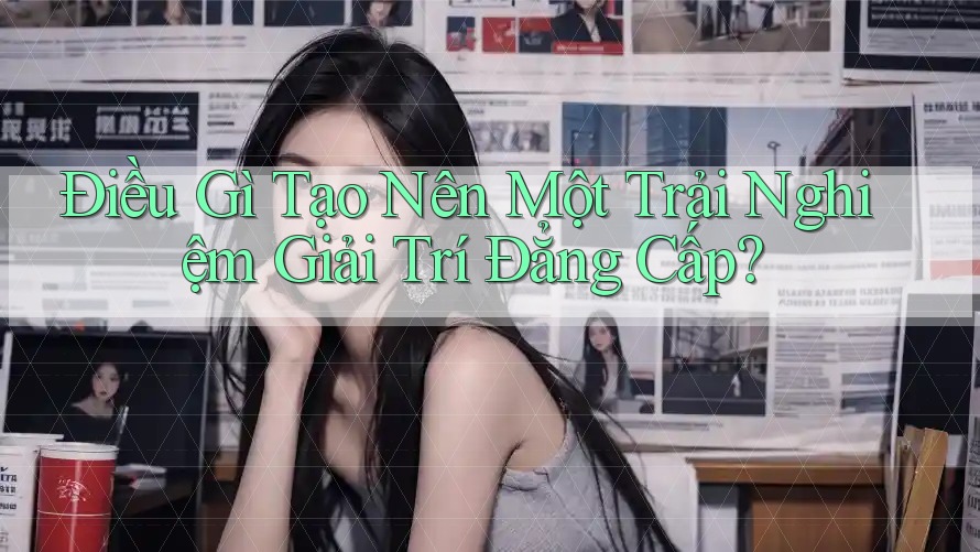 Điều Gì Tạo Nên Một Trải Nghiệm Giải Trí Đẳng Cấp?