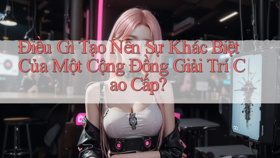 Điều Gì Tạo Nên Sự Khác Biệt Của Một Cộng Đồng Giải Trí Cao Cấp?