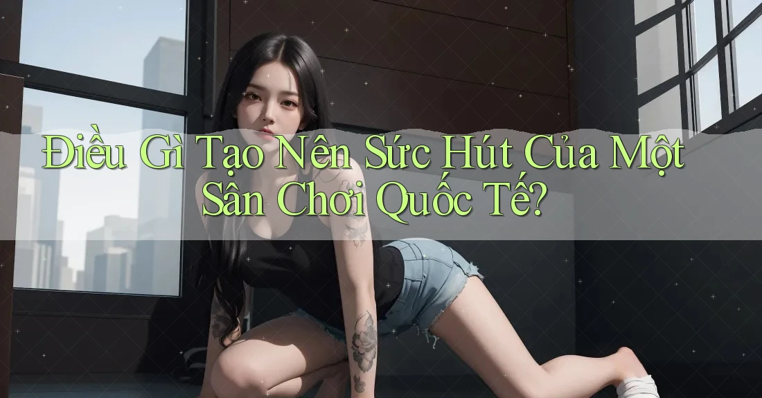 Điều Gì Tạo Nên Sức Hút Của Một Sân Chơi Quốc Tế? Điều Gì Tạo Nên Sức Hút Của Một Sân Chơi Quốc Tế?