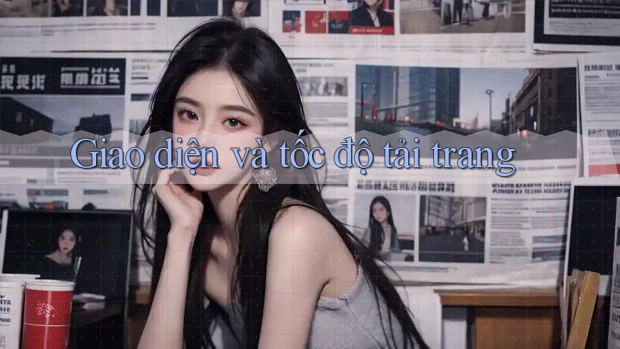 Giao diện và tốc độ tải trang
