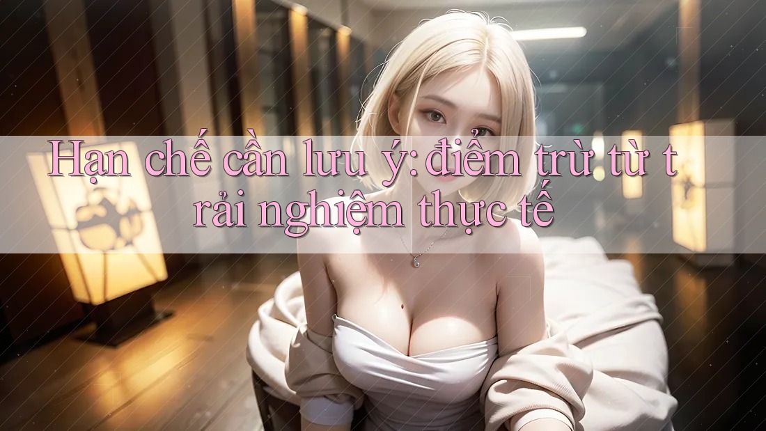 Hạn chế cần lưu ý: điểm trừ từ trải nghiệm thực tế Hạn chế cần lưu ý: điểm trừ từ trải nghiệm thực tế