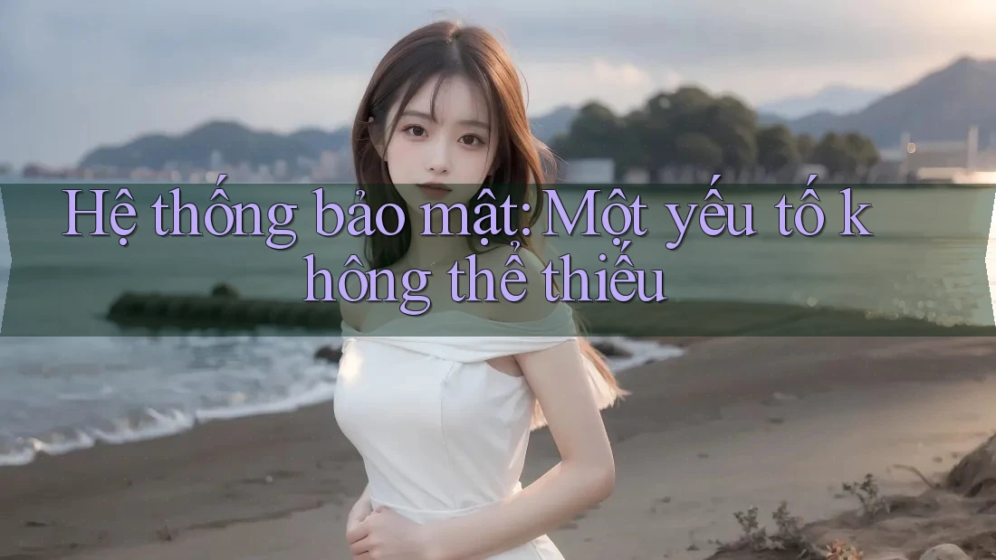 Hệ thống bảo mật: Một yếu tố không thể thiếu