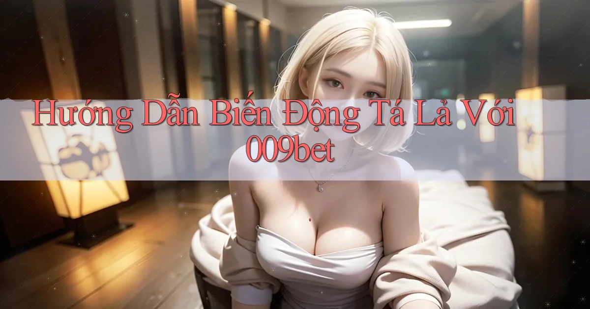 hướng dẫn biến động tá lả với 009bet