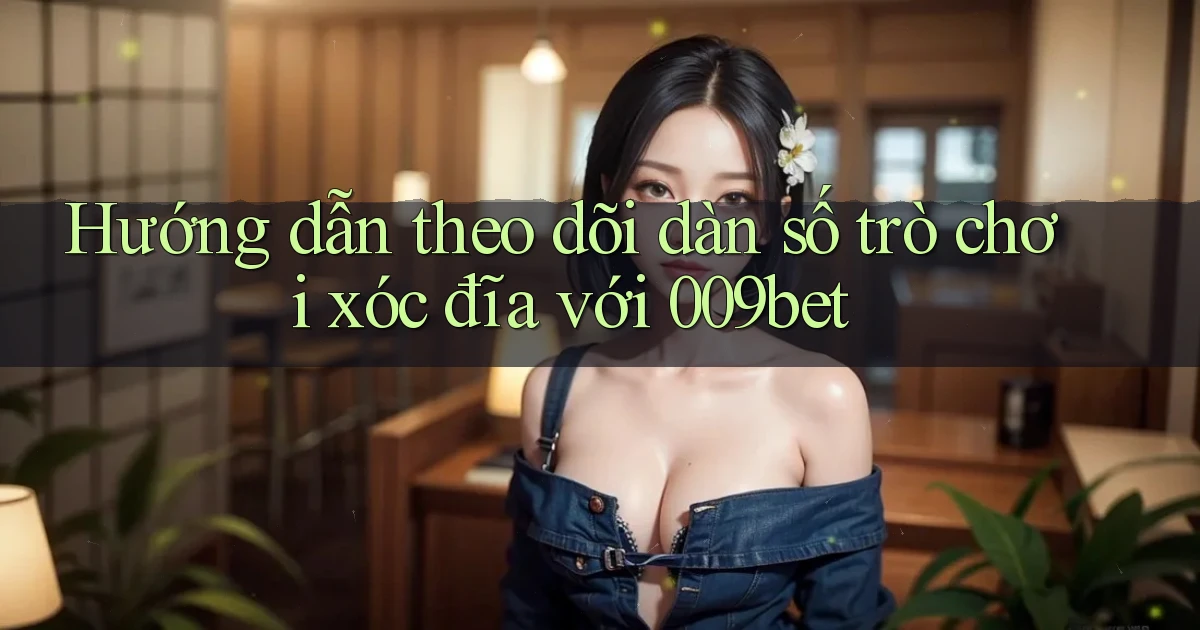 hướng dẫn theo dõi dàn số trò chơi xóc đĩa với 009bet