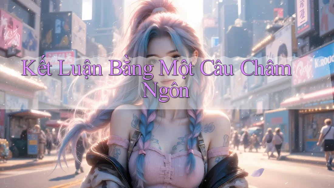 Kết Luận Bằng Một Câu Châm Ngôn Kết Luận Bằng Một Câu Châm Ngôn