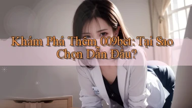 khám phá thêm 009bet tại sao chọn dẫn đầu