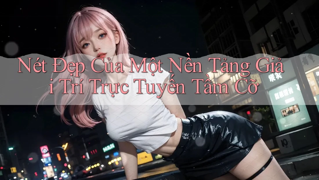 Nét Đẹp Của Một Nền Tảng Giải Trí Trực Tuyến Tầm Cỡ Nét Đẹp Của Một Nền Tảng Giải Trí Trực Tuyến Tầm Cỡ