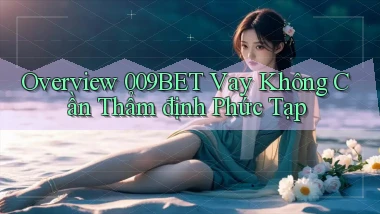 overview 009bet vay không cần thẩm định phức tạp