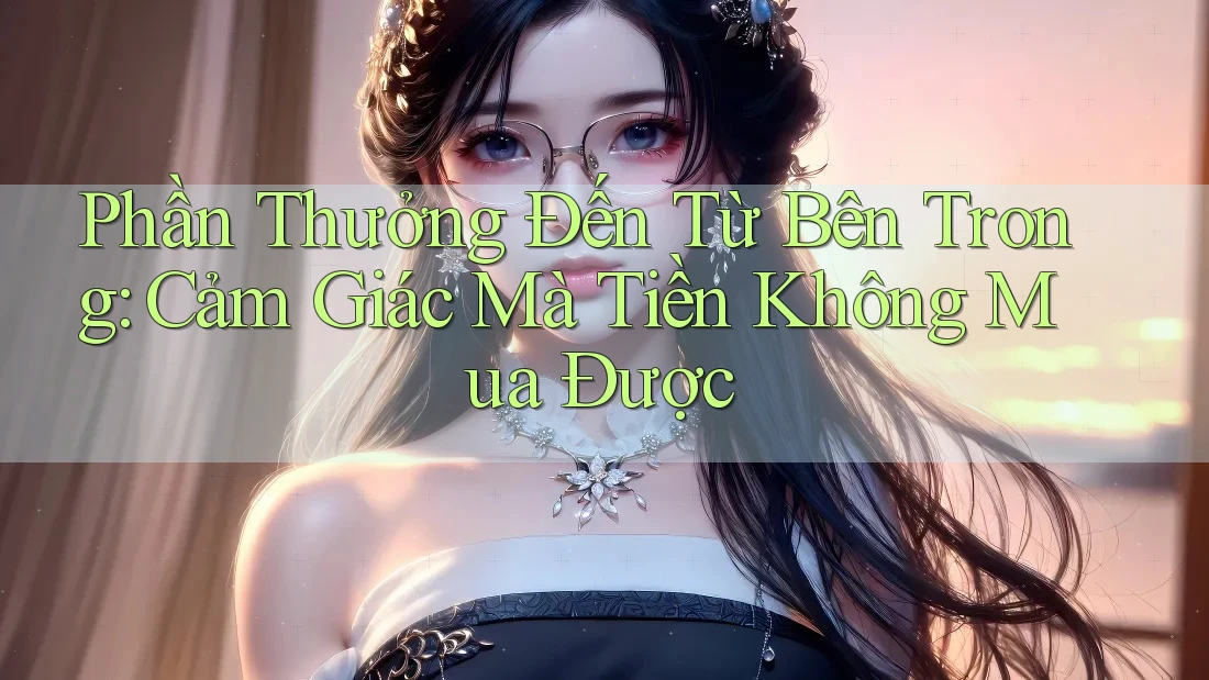 Phần Thưởng Đến Từ Bên Trong: Cảm Giác Mà Tiền Không Mua Được
