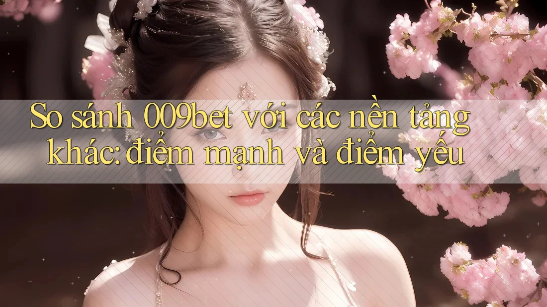 So sánh 009bet với các nền tảng khác: điểm mạnh và điểm yếu