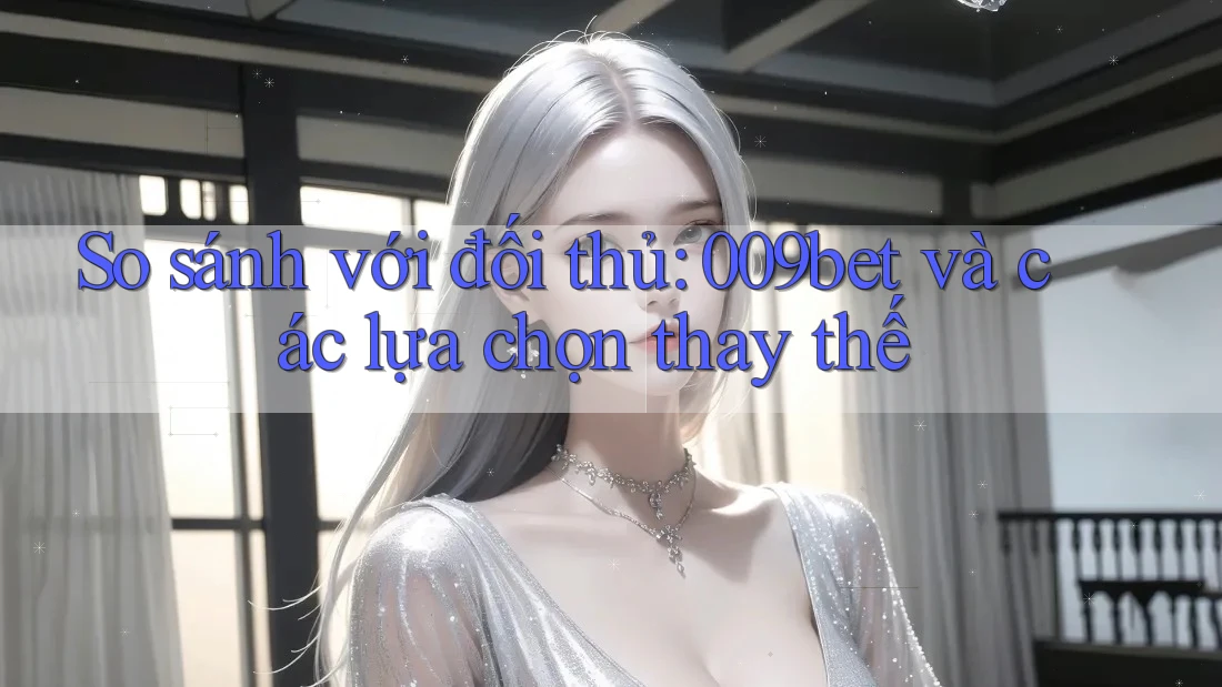 So sánh với đối thủ: 009bet và các lựa chọn thay thế So sánh với đối thủ: 009bet và các lựa chọn thay thế