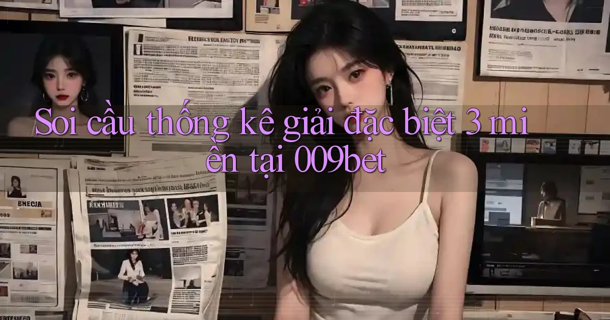 soi cầu thống kê giải đặc biệt 3 miền tại 009bet