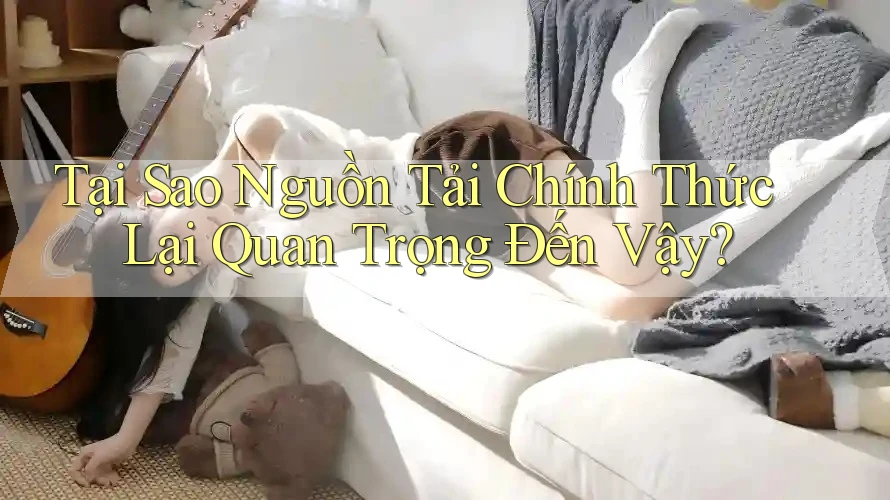 Tại Sao Nguồn Tải Chính Thức Lại Quan Trọng Đến Vậy?