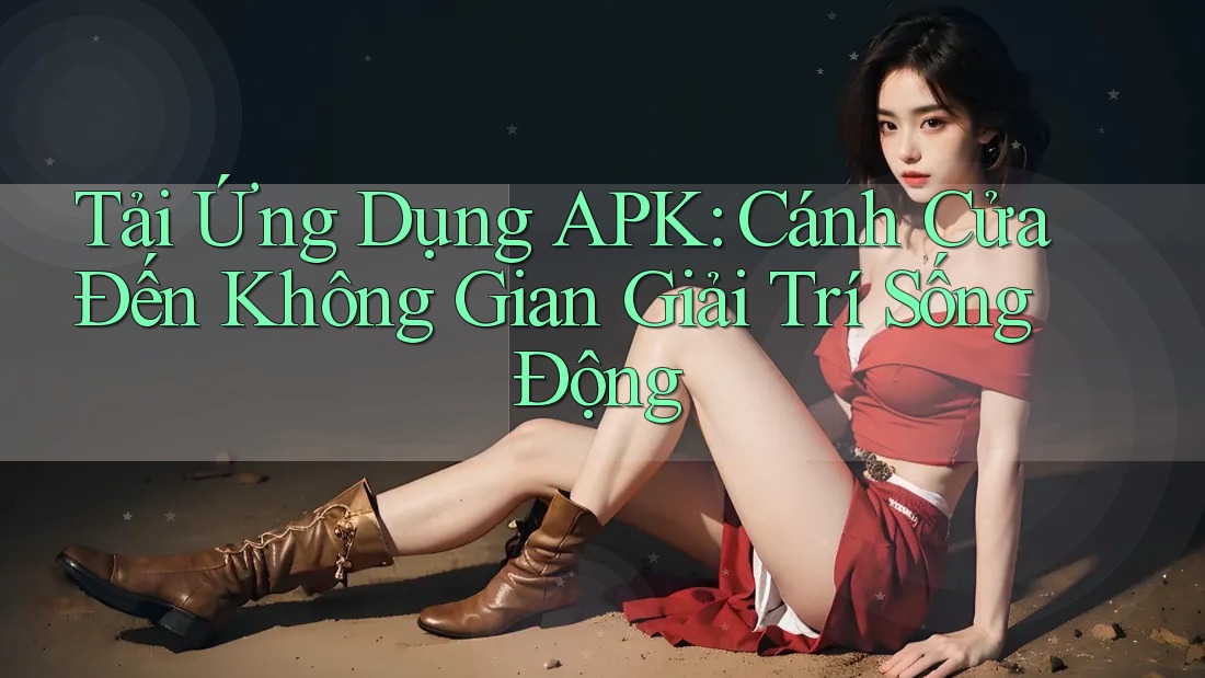 Tải Ứng Dụng APK: Cánh Cửa Đến Không Gian Giải Trí Sống Động