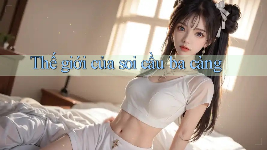 Thế giới của soi cầu ba càng
