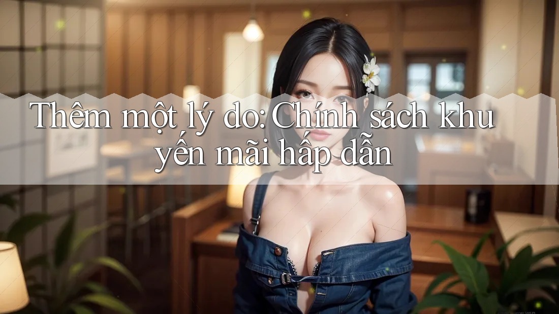 Thêm một lý do: Chính sách khuyến mãi hấp dẫn