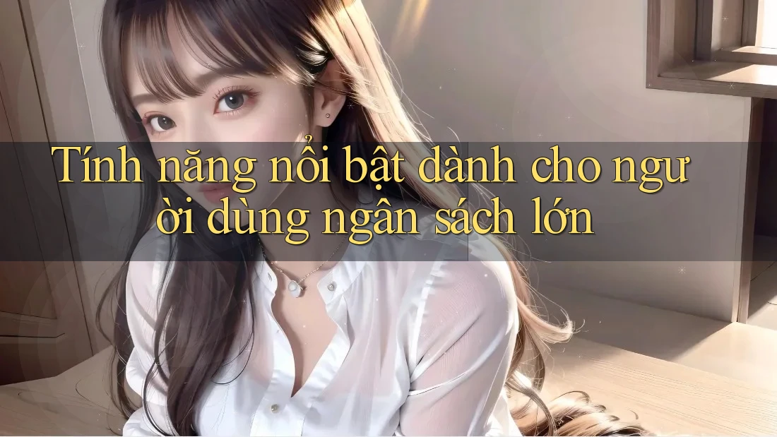 Tính năng nổi bật dành cho người dùng ngân sách lớn