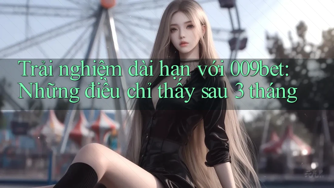 Trải nghiệm dài hạn với 009bet: Những điều chỉ thấy sau 3 tháng