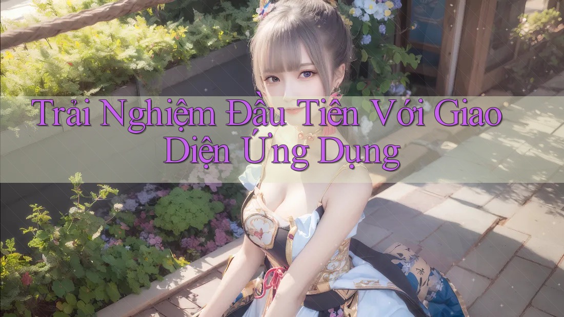 Trải Nghiệm Đầu Tiên Với Giao Diện Ứng Dụng
