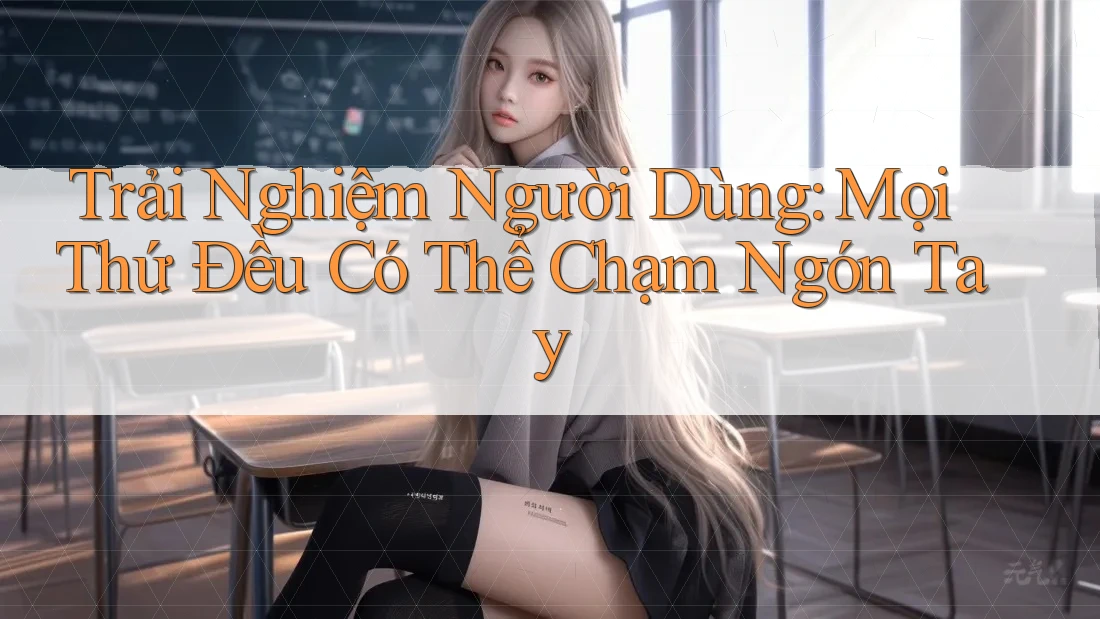 Trải Nghiệm Người Dùng: Mọi Thứ Đều Có Thể Chạm Ngón Tay