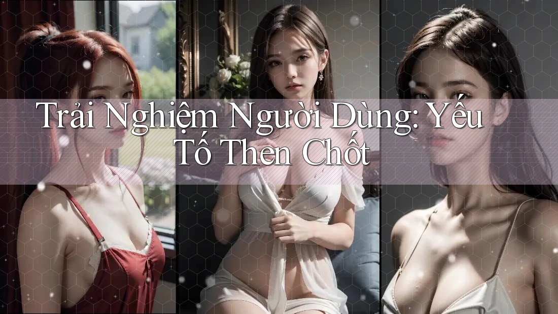Trải nghiệm người dùng: Yếu tố then chốt Trải nghiệm người dùng: Yếu tố then chốt