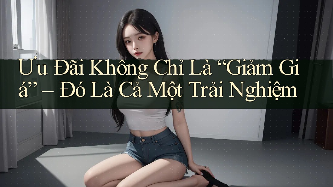 Ưu Đãi Không Chỉ Là “Giảm Giá” – Đó Là Cả Một Trải Nghiệm