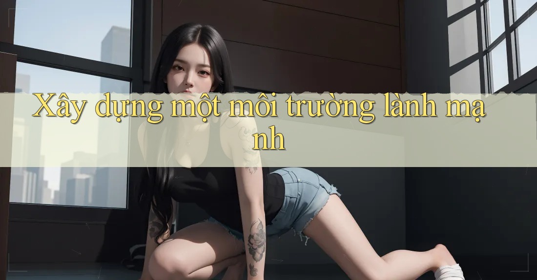 Xây dựng một môi trường lành mạnh