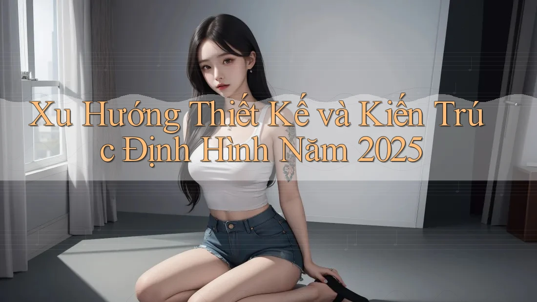 Xu Hướng Thiết Kế và Kiến Trúc Định Hình Năm 2025 Xu Hướng Thiết Kế và Kiến Trúc Định Hình Năm 2025