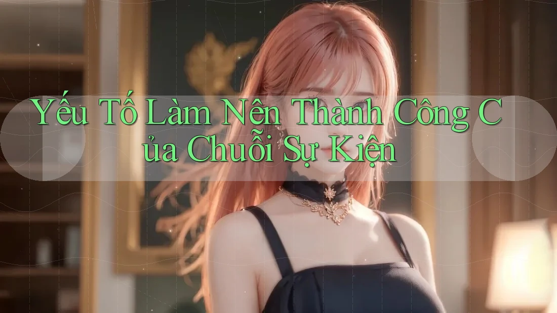 Yếu Tố Làm Nên Thành Công Của Chuỗi Sự Kiện
